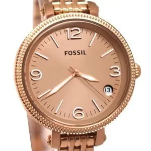 Fossil | Accessories | Fossil Heather Mid Rose Gold Watch  display picture 1